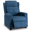 Mebel Elite Раскладной кресло Spencer, темно-синее, из вельвета, ME.SPENCER/GR/SZTR/FW - Home Club, изображение 4