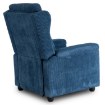 Mebel Elite Раскладной кресло Spencer, темно-синее, из вельвета, ME.SPENCER/GR/SZTR/FW - Home Club, изображение 7