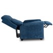 Mebel Elite Раскладной кресло Spencer, темно-синее, из вельвета, ME.SPENCER/GR/SZTR/FW - Home Club, изображение 10