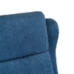 Mebel Elite Раскладной кресло Spencer, темно-синее, из вельвета, ME.SPENCER/GR/SZTR/FW - Home Club, изображение 12