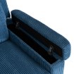 Mebel Elite Раскладной кресло Spencer, темно-синее, из вельвета, ME.SPENCER/GR/SZTR/FW - Home Club, изображение 14