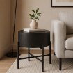Mebel Elite Столик Ceves, чорний, ME.CEVES/CZ/L - Home Club, зображення 2