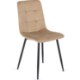 Mebel Elite Стул Peru, бежевый, велюровый, ME.PERU/BZ/V/K - Home Club