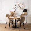 Mebel Elite Стілець Peru, бежевий, велюровий, ME.PERU/BZ/V/K - Home Club, зображення 3