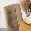 Mebel Elite Стілець Peru, бежевий, велюровий, ME.PERU/BZ/V/K - Home Club, зображення 4