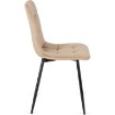 Mebel Elite Стілець Peru, бежевий, велюровий, ME.PERU/BZ/V/K - Home Club, зображення 7
