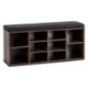 Mebel Elite Шафа для взуття Axel 104 см, дуб рустикальний/чорний, ME.AXEL/DRU/CZ/SZAFKBUT - Home Club