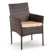 Mebel Elite Комплект садовой мебели Morado, коричневый/бежевый, ME.MORADO/BR/RT/OGR/ZES - Home Club, изображение 5