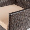 Mebel Elite Комплект садовой мебели Morado, коричневый/бежевый, ME.MORADO/BR/RT/OGR/ZES - Home Club, изображение 7