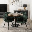 Mebel Elite Стул Elena, зеленый, плетеный, велюровый, ME.ELENA/Z/V/K - Home Club, изображение 2