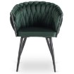 Mebel Elite Стул Elena, зеленый, плетеный, велюровый, ME.ELENA/Z/V/K - Home Club, изображение 7