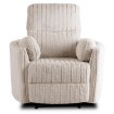 Mebel Elite Раскладной кресло Raul, бежевый цвет, плюшевая ткань, ME.RAUL/BZ/SZTR/FW - Home Club, изображение 4