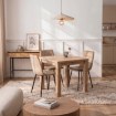 Mebel Elite Раздвижной стол Max 80–160 см, дуб Artisan, W.MAX/DA/S - Home Club, изображение 4