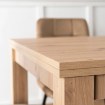 Mebel Elite Раздвижной стол Max 80–160 см, дуб Artisan, W.MAX/DA/S - Home Club, изображение 6