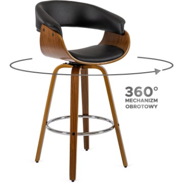 Mebel Elite Поворотний стілець Jersey з екошкіри, ME.JERSEY/CZ/O/DG/E/H - Home Club