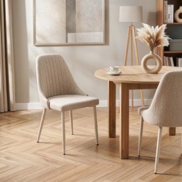 Mebel Elite Стілець Torino кремового кольору, ME.TORINO/KR/KASZ/T/K - Home Club