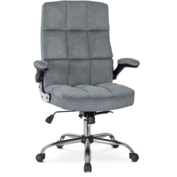 Mebel Elite Вращающееся кресло London, серого цвета, ME.LONDON/P/T/FO - Home Club