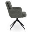 Mebel Elite Вращающееся кресло Akita, зеленое, из вельвета, ME.AKITA/Z/SZTR/K - Home Club, изображение 8
