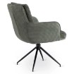 Mebel Elite Вращающееся кресло Akita, зеленое, из вельвета, ME.AKITA/Z/SZTR/K - Home Club, изображение 9