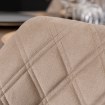 Mebel Elite Стул Dakota, бежевый/орех, велюр, ME.DAKOTA/BZ/O/V/K - Home Club, изображение 5