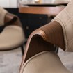 Mebel Elite Стул Dakota, бежевый/орех, велюр, ME.DAKOTA/BZ/O/V/K - Home Club, изображение 7