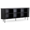 Mebel Elite Комод Trish 180 см, двухдверный, с выдвижными ящиками, черный, ME.TRISH/CZ/KOM180 - Home Club, изображение 4