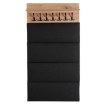 Mebel Elite Настінна вішалка Prato 80 см, дуб Artisan/графіт, W.PRATO/110/DA/PAN - Home Club, зображення 3