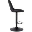 Mebel Elite Барный стул Arcos 2, черный, велюровый, ME.ARCOS2/CZ/V/H - Home Club, изображение 5