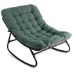 Mebel Elite Кресло-качалка Aurora, зелёное, ME.AURORA/Z/T/FW - Home Club, изображение 4