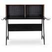 Mebel Elite Игровой стол Ice 138,5 см, черный/дуб «Сонома», ME.ICE/DS/CZ/B - Home Club, изображение 4