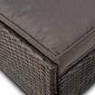 Mebel Elite Комплект садовой мебели Delgado, серый, ME.DELGADO/P/RT/OGR/ZES - Home Club, изображение 10