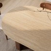 Mebel Elite Стіл Dario, овальний, 200 см, травертин/горіх, ME.DARIO/TRAW/O/S - Home Club, зображення 5