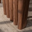 Mebel Elite Стіл Dario, овальний, 200 см, травертин/горіх, ME.DARIO/TRAW/O/S - Home Club, зображення 7