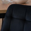 Mebel Elite Стул Chris, черный, велюровый, ME.CHRIS/CZ/V/K - Home Club, изображение 5