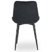 Mebel Elite Стул Chris, черный, велюровый, ME.CHRIS/CZ/V/K - Home Club, изображение 8
