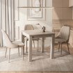Mebel Elite Раздвижной стол Max 80–160 см, цвет «Кашмир», W.MAX/KASZ/S - Home Club, изображение 2