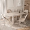 Mebel Elite Раздвижной стол Max 80–160 см, цвет «Кашмир», W.MAX/KASZ/S - Home Club, изображение 3
