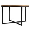 Mebel Elite Столик Hantel «Золотой дуб»/«Черный», ME.HANTEL/DZ/CZ/L - Home Club, изображение 3