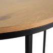 Mebel Elite Столик Hantel «Золотой дуб»/«Черный», ME.HANTEL/DZ/CZ/L - Home Club, изображение 6