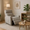Mebel Elite Кресло Colton с электроприводом и функцией помощи при вставании, серый велюр, ME.COLTON/P/V/FW - Home Club, изображение 2