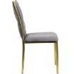 Mebel Elite Стул Dan, серый, плетеный, велюровый, ME.DAN/P/ZL/V/K - Home Club, изображение 4