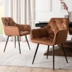Mebel Elite Стул Modesto, красный, велюровый, ME.MODESTO/RD/CZ/V/K - Home Club, изображение 3