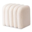 Mebel Elite М'яка пуф Karbon, кремовий, ME.KARBON/BZ/TB/PUF - Home Club