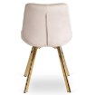 Mebel Elite Стілець Devi кремового кольору з велюру, ME.DEVI/KR/ZL/V/K - Home Club, зображення 7