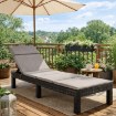 Mebel Elite Садовое кресло Luizjana, чёрный, из техноротанга, ME.LUIZJANA/CZ/P/T/OGR/LEZ - Home Club, изображение 3
