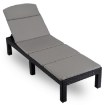 Mebel Elite Садовое кресло Luizjana, чёрный, из техноротанга, ME.LUIZJANA/CZ/P/T/OGR/LEZ - Home Club, изображение 7