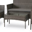 Mebel Elite Комплект садовой мебели Missisipi, серый, ME.MISSISIPI/P/RT/OGR/ZES - Home Club, изображение 10
