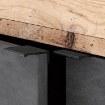 Mebel Elite Комод Blago 180 см, черный/необработанный дуб, W.LUNEA/OSL/MA/KOM4D - Home Club, изображение 5