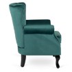 Mebel Elite Кресло Mallo зеленого цвета из велюра, ME.MALLO/Z/V/FW - Home Club, изображение 5