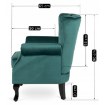 Mebel Elite Кресло Mallo зеленого цвета из велюра, ME.MALLO/Z/V/FW - Home Club, изображение 8